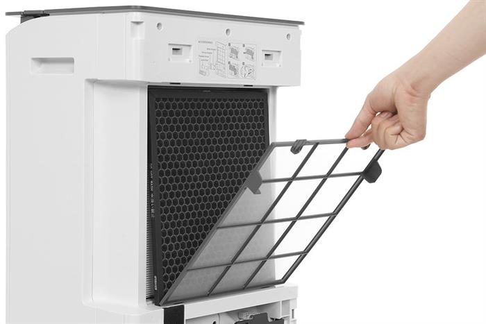 Máy lọc không khí và hút ẩm Sharp DW-T30FV-W